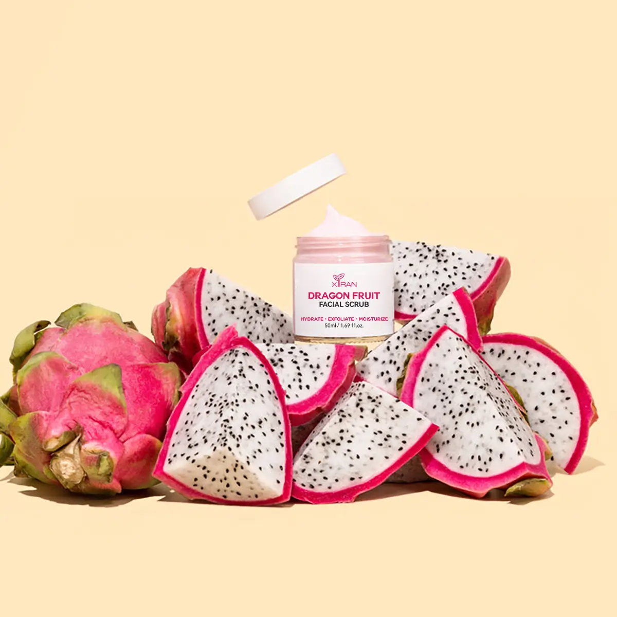 Private Label Dragon Fruit Face Scrub